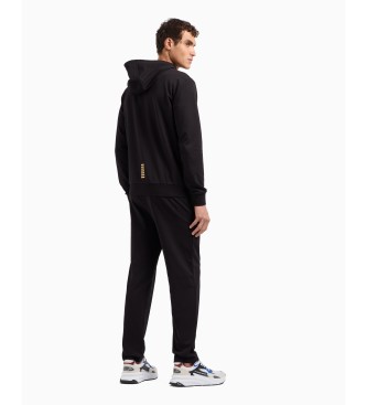 EA7 Tuta nera Core Identity