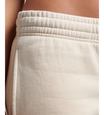 Superdry Straight joggers with off-white washed effect