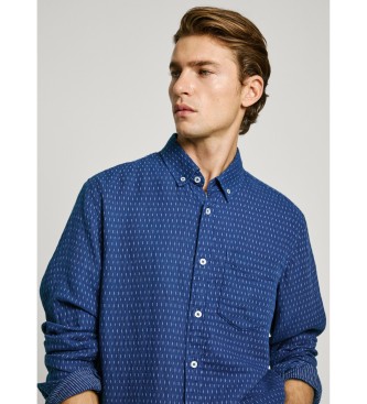 Pepe Jeans Camisa azul Albar