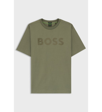 BOSS TS Iconisch Logo T-shirt groen