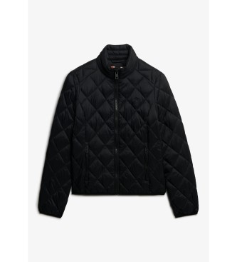 Superdry Diamond Quilt Fuji Lite Jas zwart