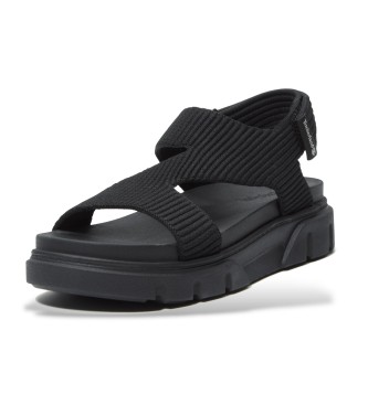 Timberland Greyfield Črne sandale s povratnim trakom