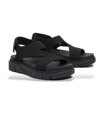 Timberland Greyfield Črne sandale s povratnim trakom