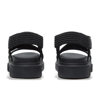 Timberland Greyfield Črne sandale s povratnim trakom