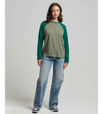 Superdry Blue wide leg jeans