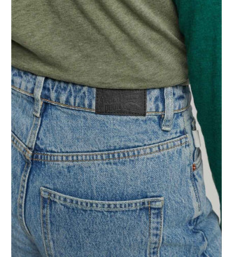 Superdry Blue wide leg jeans