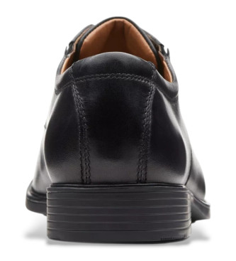 Clarks Zapatos de piel Tilden Plain negro