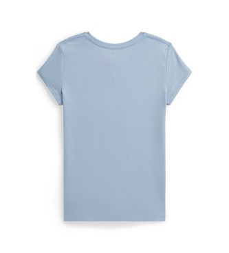Polo Ralph Lauren Gebreid katoenen T-shirt en blauwe Bear Polo