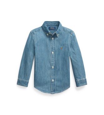 Polo Ralph Lauren Blue cotton denim shirt