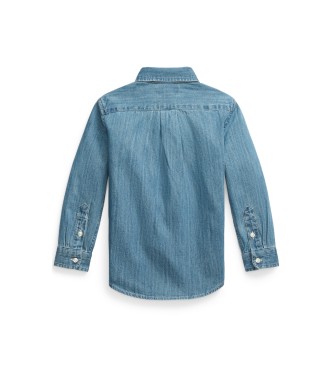 Polo Ralph Lauren Blue cotton denim shirt