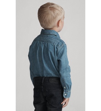 Polo Ralph Lauren Blue cotton denim shirt