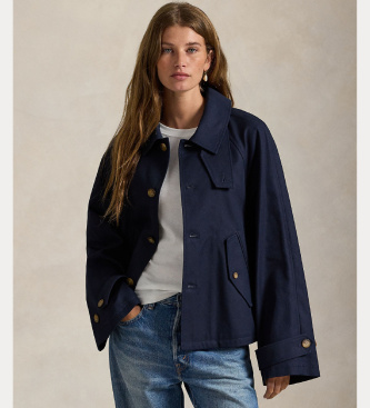 Polo Ralph Lauren Veste en sergé de coton marine