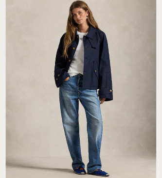 Polo Ralph Lauren Veste en sergé de coton marine