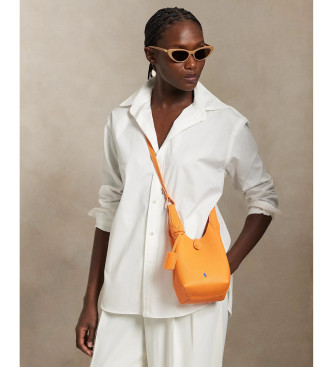 Polo Ralph Lauren Borsa tote e a tracolla Polo Play in pelle arancione