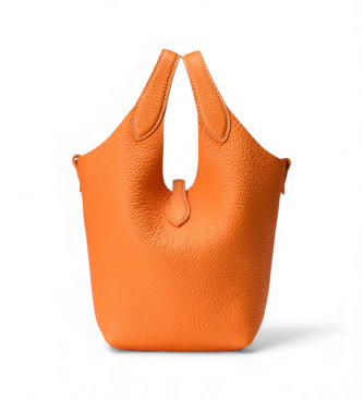 Polo Ralph Lauren Borsa tote e a tracolla Polo Play in pelle arancione