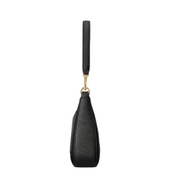 Lauren Ralph Lauren Bolso Danni mediano cruzado de piel negro