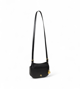 Lauren Ralph Lauren Bolso cruzado Marcy mediano de piel negro