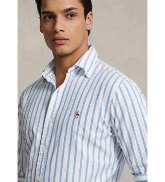 Polo Ralph Lauren Camicia Oxford a righe blu su misura
