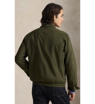Polo Ralph Lauren Giacca in twill verde scuro con doppio tassello