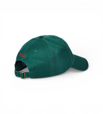 Polo Ralph Lauren La casquette emblématique en coton vert foncé