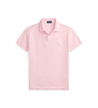 Lauren Ralph Lauren Kultna svetlo roza polo majica piqué