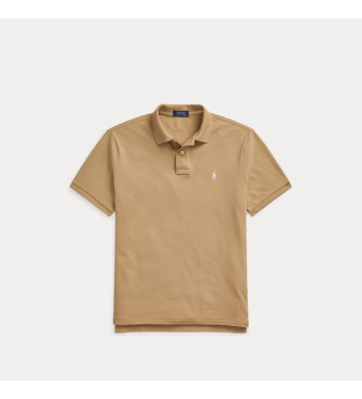 Lauren Ralph Lauren O icónico pólo em piqué castanho