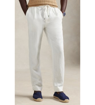 Lauren Ralph Lauren Leinenhose Slim Tapered Fit wei�