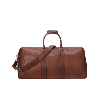 Polo Ralph Lauren Borsa da viaggio in pelle Heritage marrone