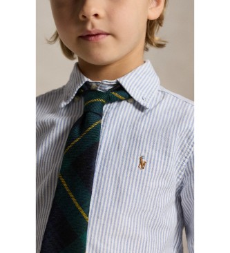 Polo Ralph Lauren Camisa Oxford às riscas