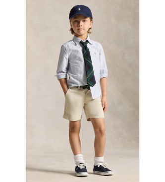 Polo Ralph Lauren Camisa Oxford às riscas