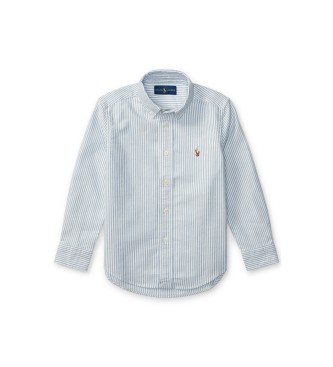Polo Ralph Lauren Camisa Oxford às riscas