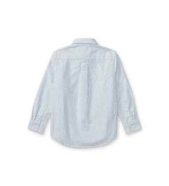 Polo Ralph Lauren Camisa Oxford às riscas