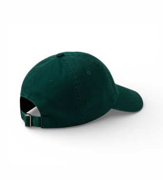 Polo Ralph Lauren Gorra Wimbledon de sarga con bordado verde