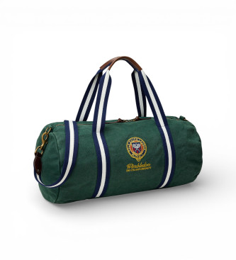 Polo Ralph Lauren Borsa da viaggio Wimbledon in tela verde