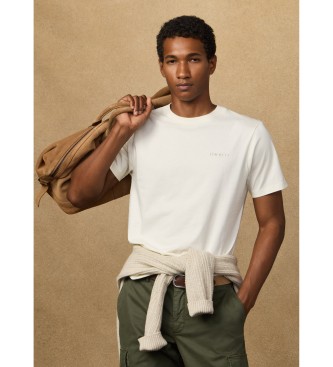 Hackett London T-shirt avec logo classic fit blanc