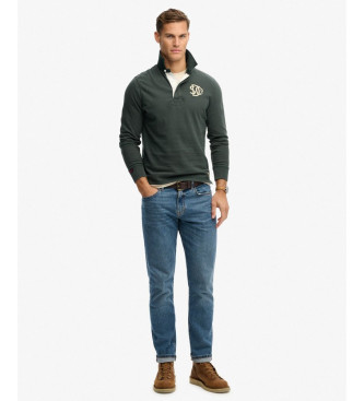 Superdry Polo Vintage Athletic Rugby verde