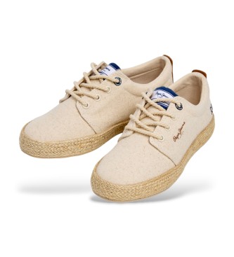Pepe Jeans Brady Day beige tr�ningsskor