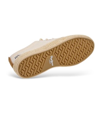 Pepe Jeans Brady Day beige tr�ningsskor