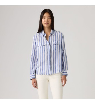Levi's Elaine blauw shirt