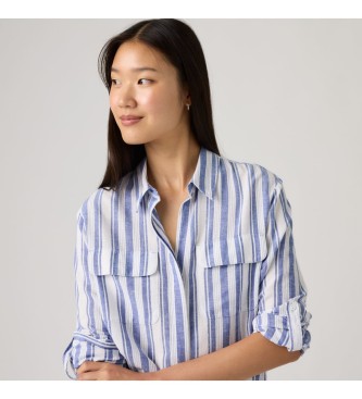 Levi's Elaine blauw shirt
