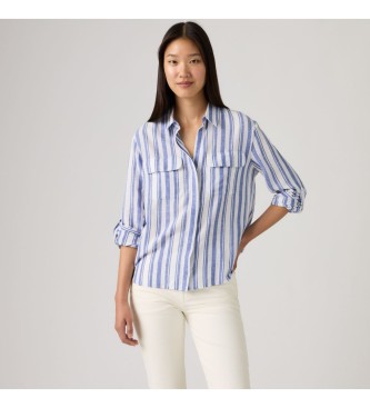 Levi's Elaine blauw shirt