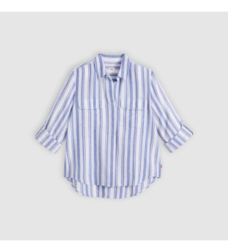 Levi's Elaine blauw shirt