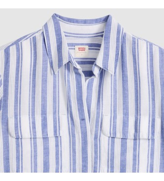 Levi's Elaine blauw shirt