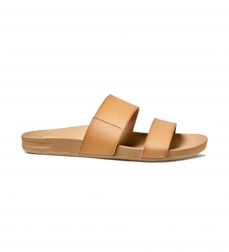 Reef Cushion Vista Hi beige sandals