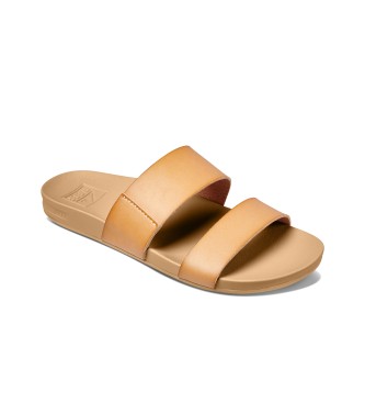 Reef Cushion Vista Hi beige sandals