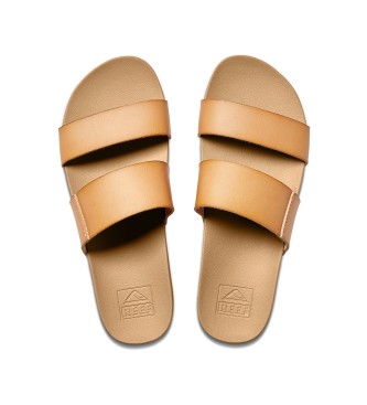 Reef Cushion Vista Hi beige sandals