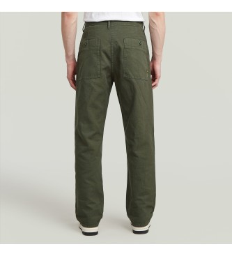 G-Star Plissierte Chino Entspannte gr�ne Hose