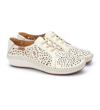 Pikolinos P.Vallarta off-white leather shoes