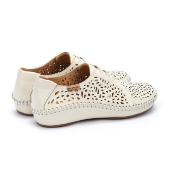 Pikolinos P.Vallarta off-white leather shoes