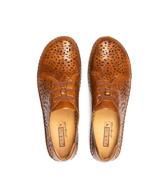 Pikolinos P.Vallarta brown leather shoes